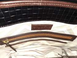Dooney and Bourke  Claremont Woven Perry  Leather Satchel-Shoulder Bag  New with Tags