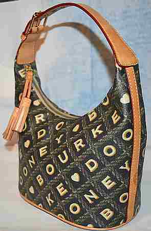 Dooney and Bourke  Coated Canvas Collection  Bucket Bag