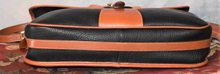 Authentic Dooney & Bourke AWL  Vintage Equestrian Collection  Briefcase