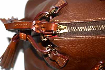 Dooney AWL Domed Satchel & Shoulder Bag