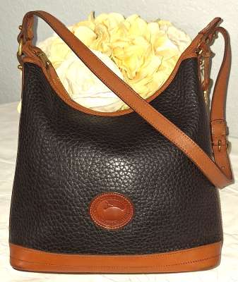 Crisp Midnight Black Dooney Hobo