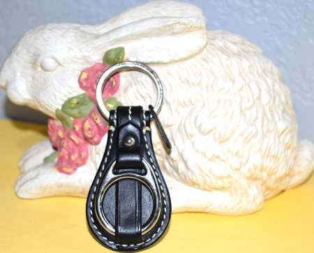 Licorice Black Dooney Key Fob