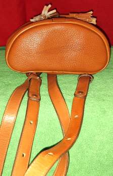 Vintage Dooney Bourke All-Weather Leather  Drawstring Back Pack