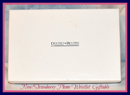 Dooney and Bourke Brand New! Pebble Grain Large Zip Around Phone Wristlet Wallet Strawberry 