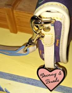 Purple Passion Dooney Wristlet