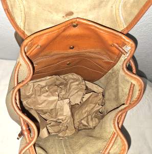 Vintage Dooney and Bourke  All-Weather Leather BackPack