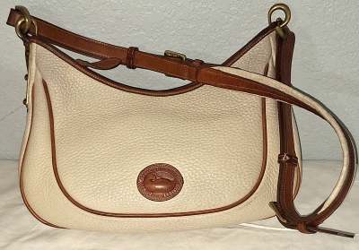 Dooney and Bourke All-Weather Leather  Crescent Sac