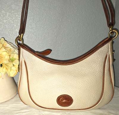 Dooney and Bourke All-Weather Leather  Crescent Sac