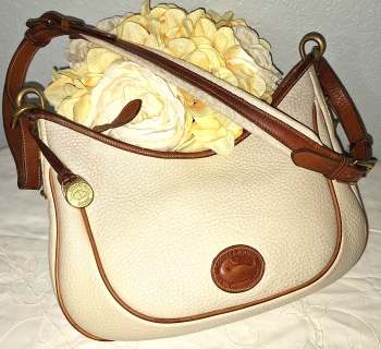 Dooney and Bourke All-Weather Leather  Crescent Sac