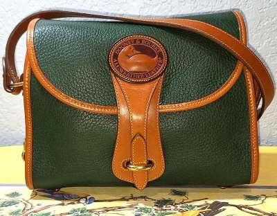 Irish Shamrock Green Dooney Essex Bag