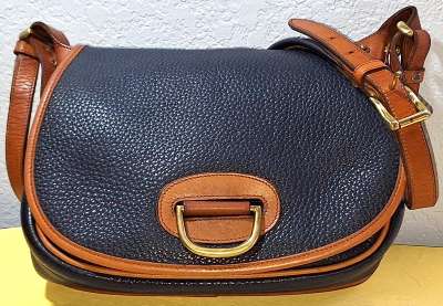 Western Sky Round Up Time! Large Dooney Saddle Bag