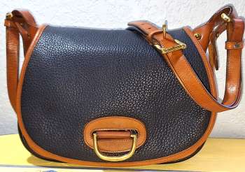 Western Sky Round Up Time! Large Dooney Saddle Bag