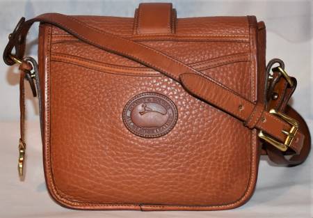 Authentic Dooney & Bourke  All Weather Leather  Equestrian Bag