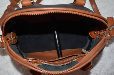Vintage Dooney and Bourke All-Weather Leather  Norfolk Case