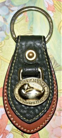 Dooney and Bourke All Weather Leather  Vintage Duck Key Fob