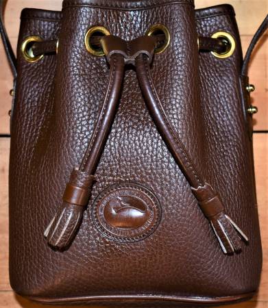 Dooney & Bourke Purse Chocolate Brown Shoulder Bag All Leather