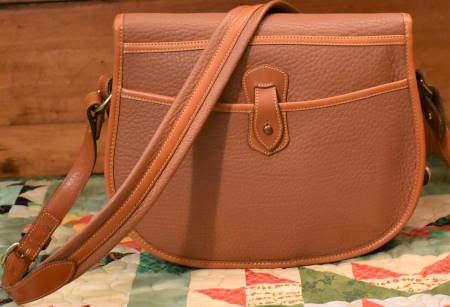 Dooney and Bourke All-Weather Leather  R31 Large Saddle Bag