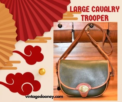 Saddle Up Large Dooney Cavalry Trooper Bag!