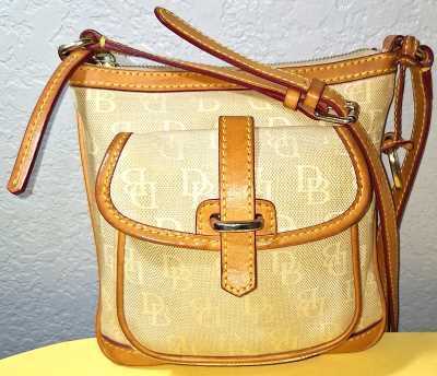 Dooney Bourke Signature Letter Carrier