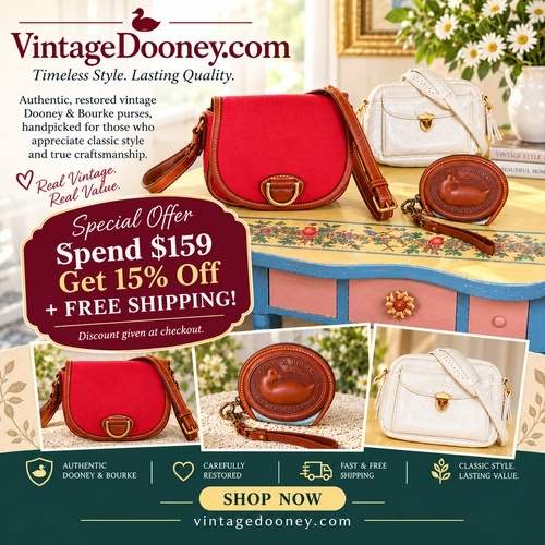 Vintage Dooney Sale Vintage Dooney Sale