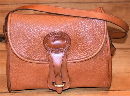 Mushroom Details about   Dooney & Bourke Ostrich Collection Domed Leather Satchel Bag 