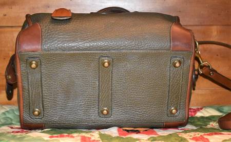 Vintage Dooney and Bourke  All-Weather Leather AWL  Gladstone Satchel  Shoulder Bag/ Crossbody Bag