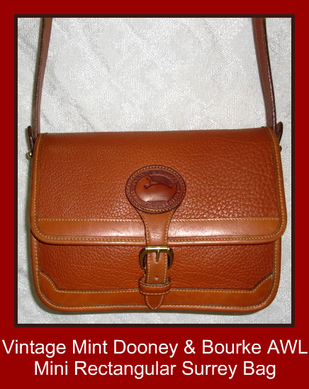 dooney and bourke leather purse