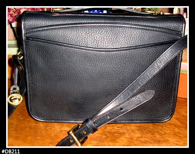 SOLD! Black Carrier by Dooney & Bourke Mint Condition!