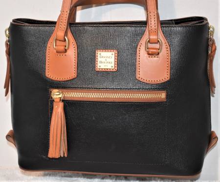 Dooney & Bourke Saffiano Leather Satchel Shoulder Bag